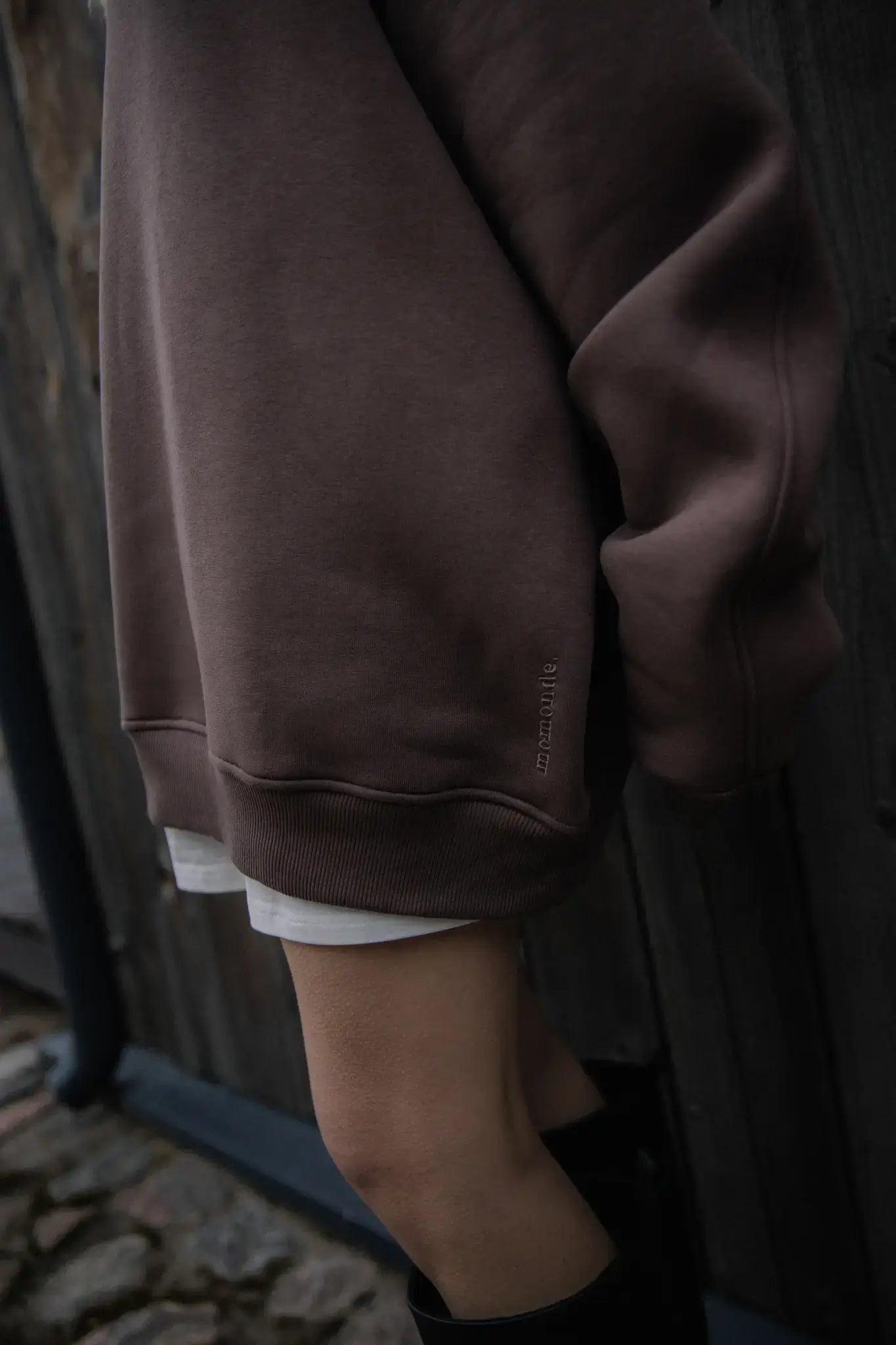 Bluza oversize Mocha Mousse | momonde.