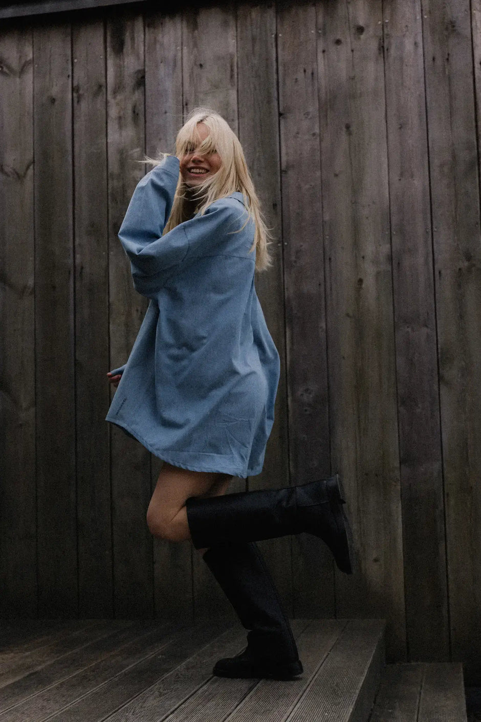 Koszula Kari Denim | momonde.