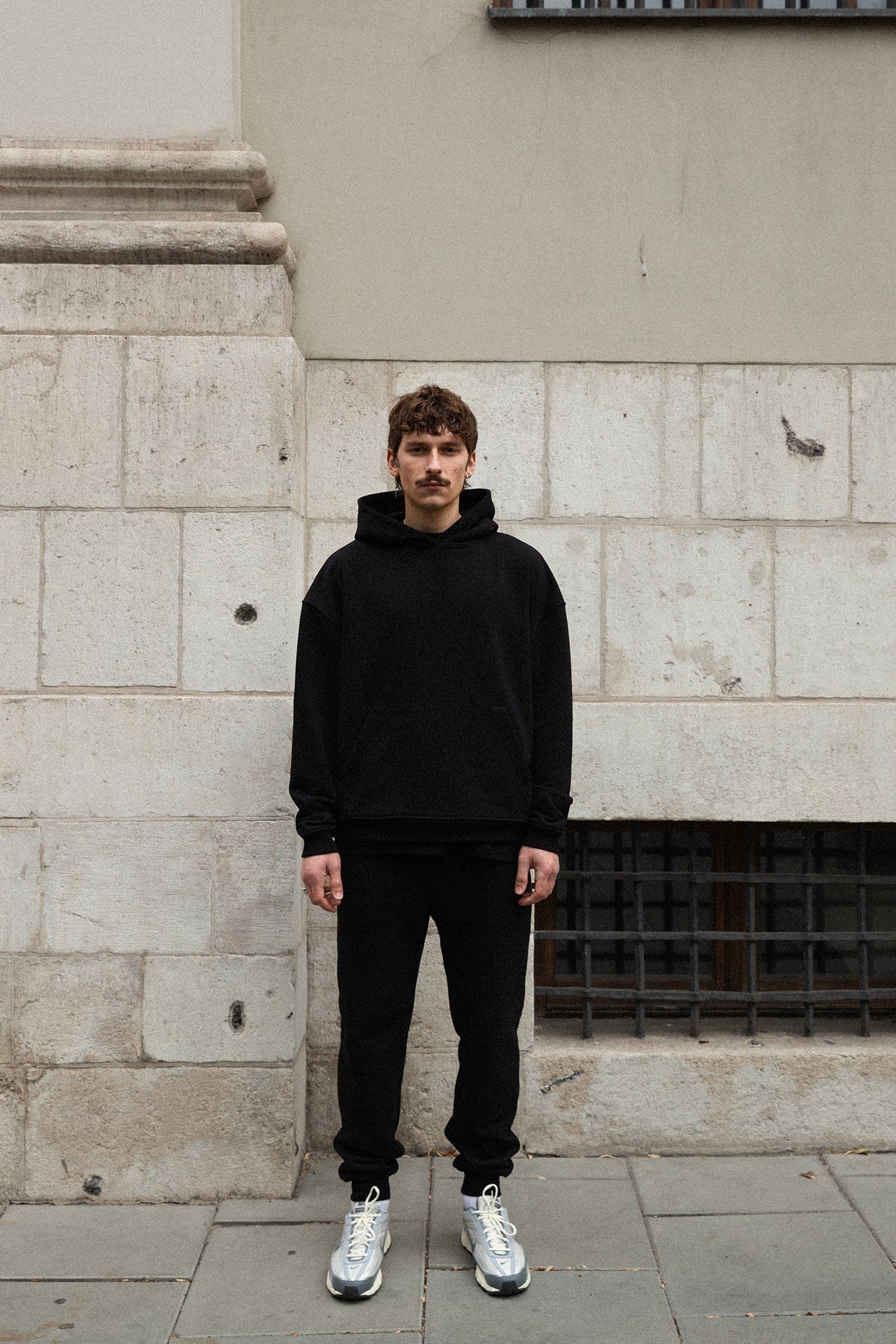 Męska Bluza z kapturem Pirate Black | momonde.