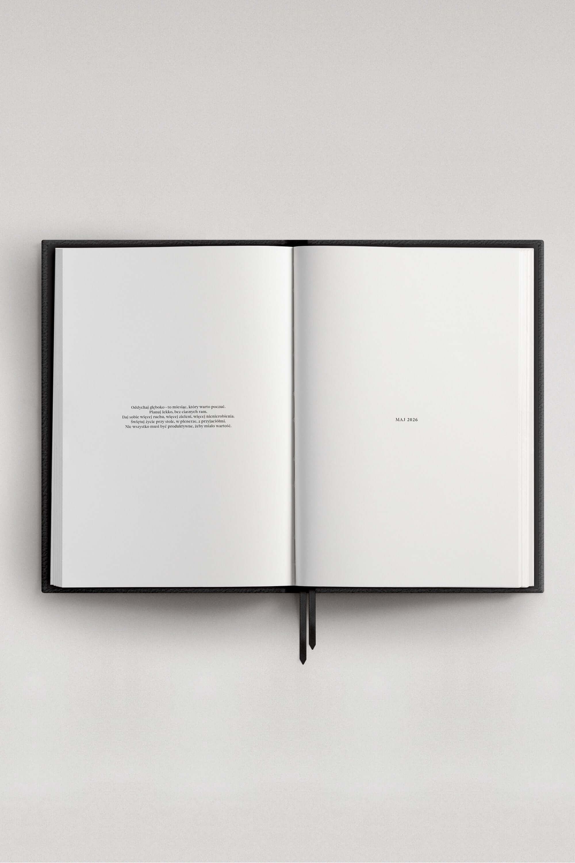 Planner PRO 2026 tygodniowy Amour Noir | momonde.