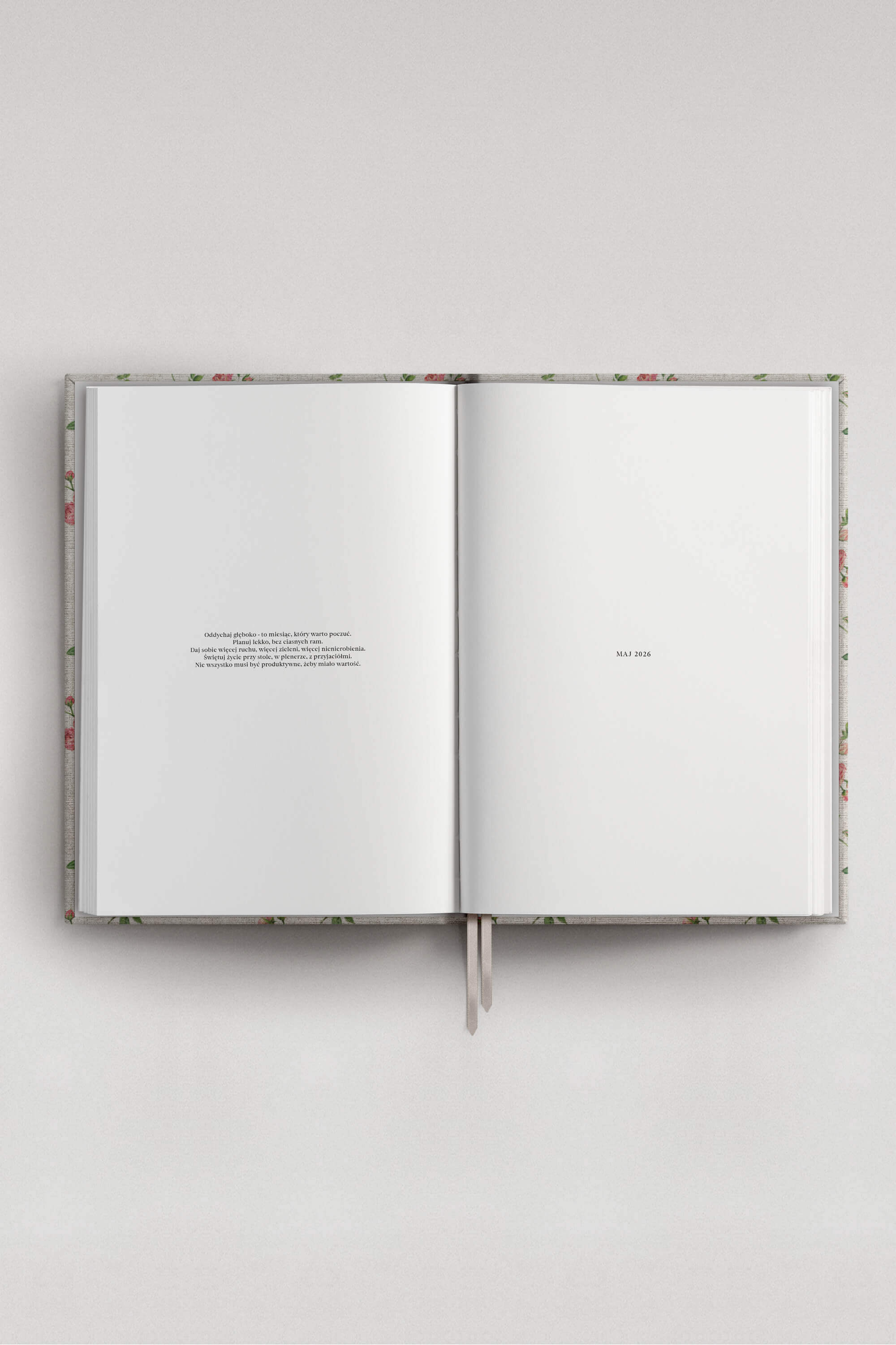 Planner PRO 2026 dzienny Nostalgia Rose | momonde.