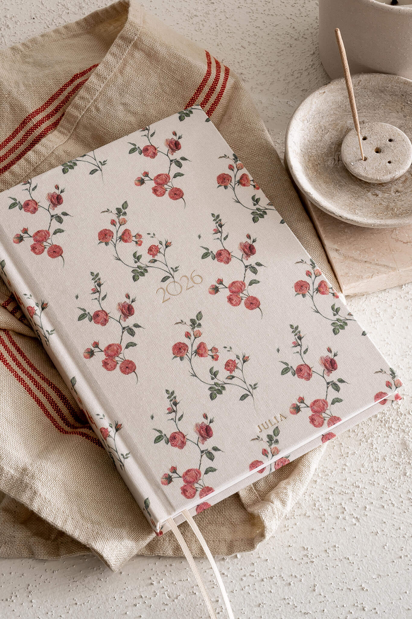Planner PRO 2026 tygodniowy Nostalgia Rose | momonde.