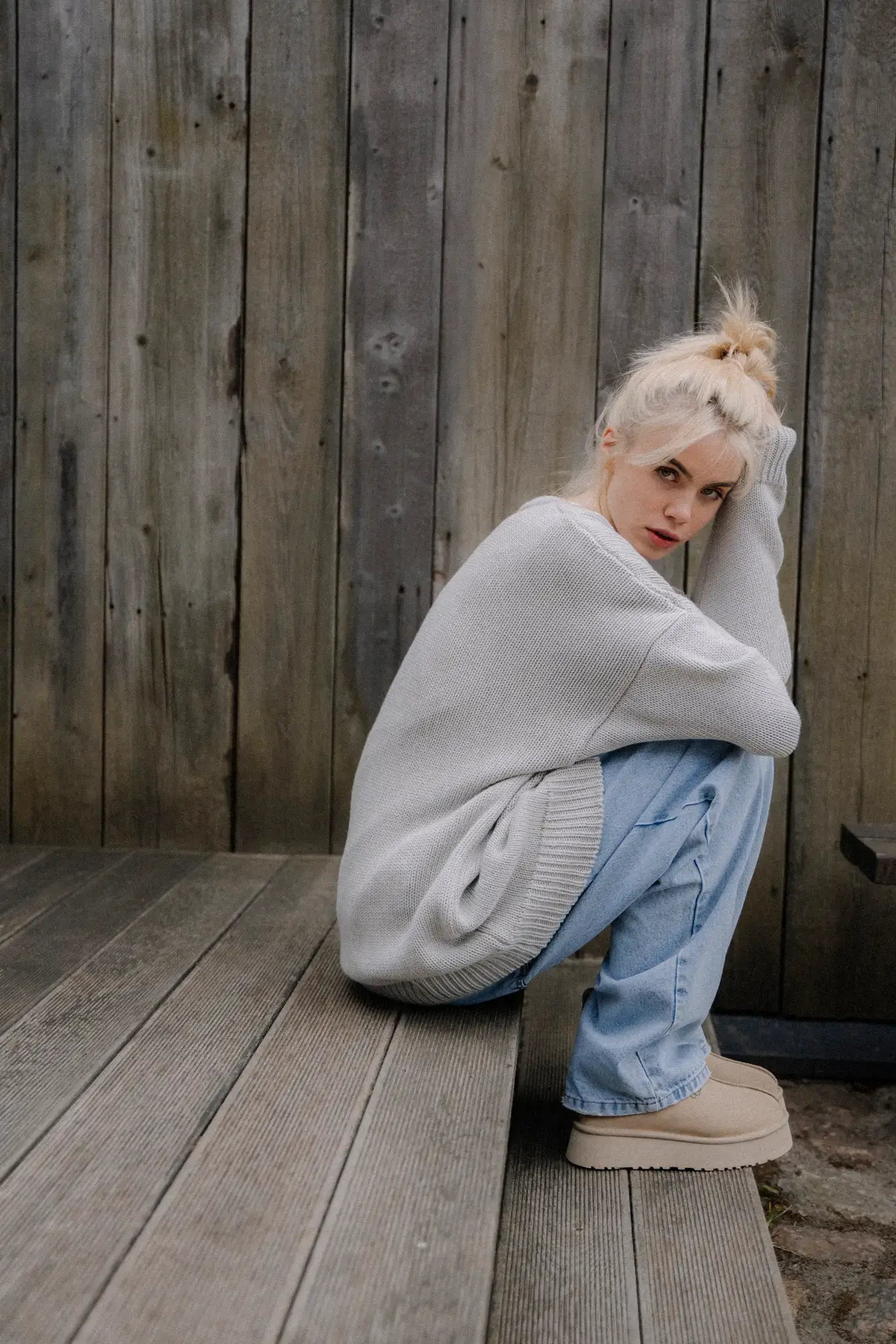 Sweter oversize Cumulus | momonde.