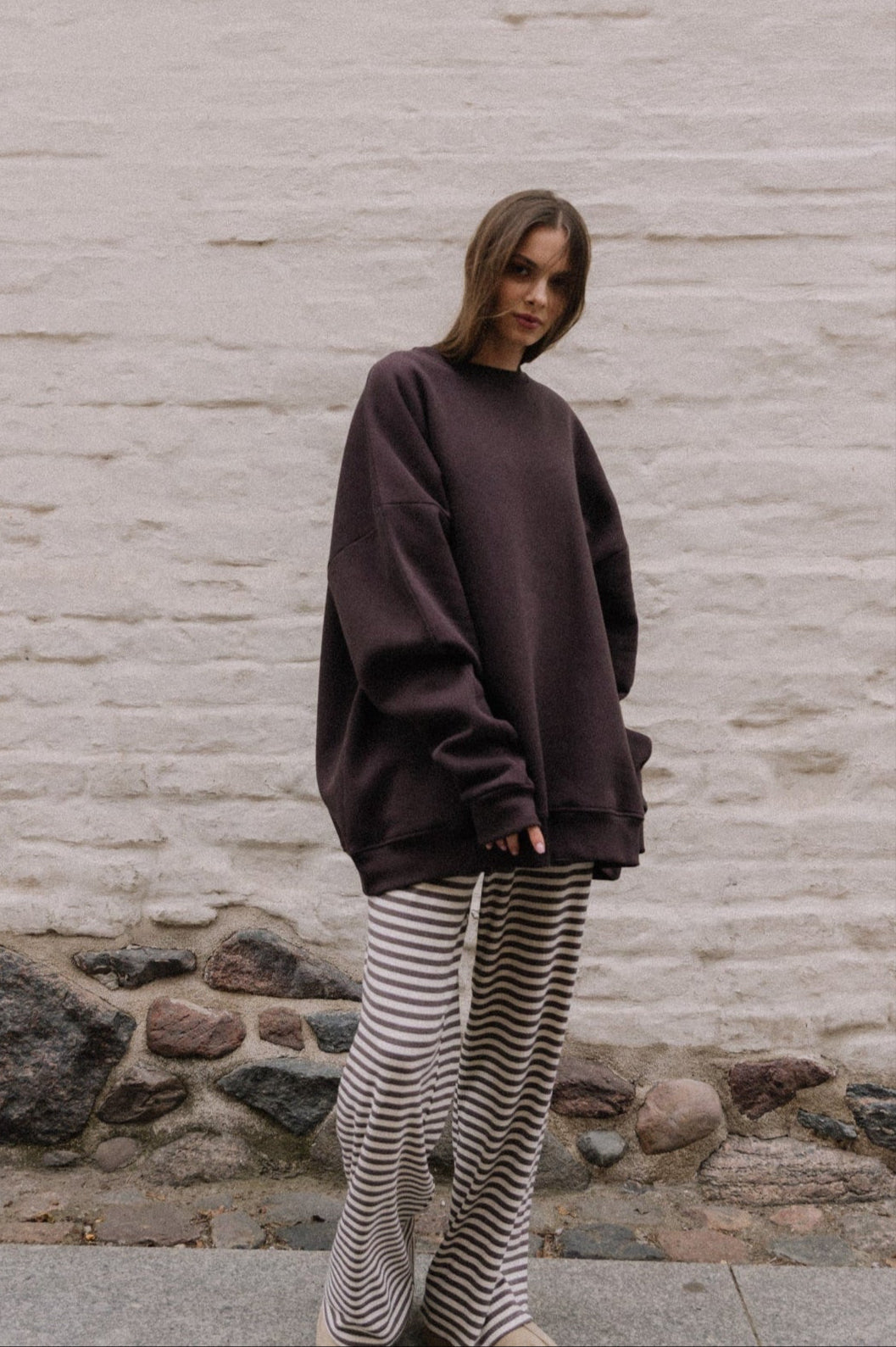 Bluza oversize Brownie | momonde.