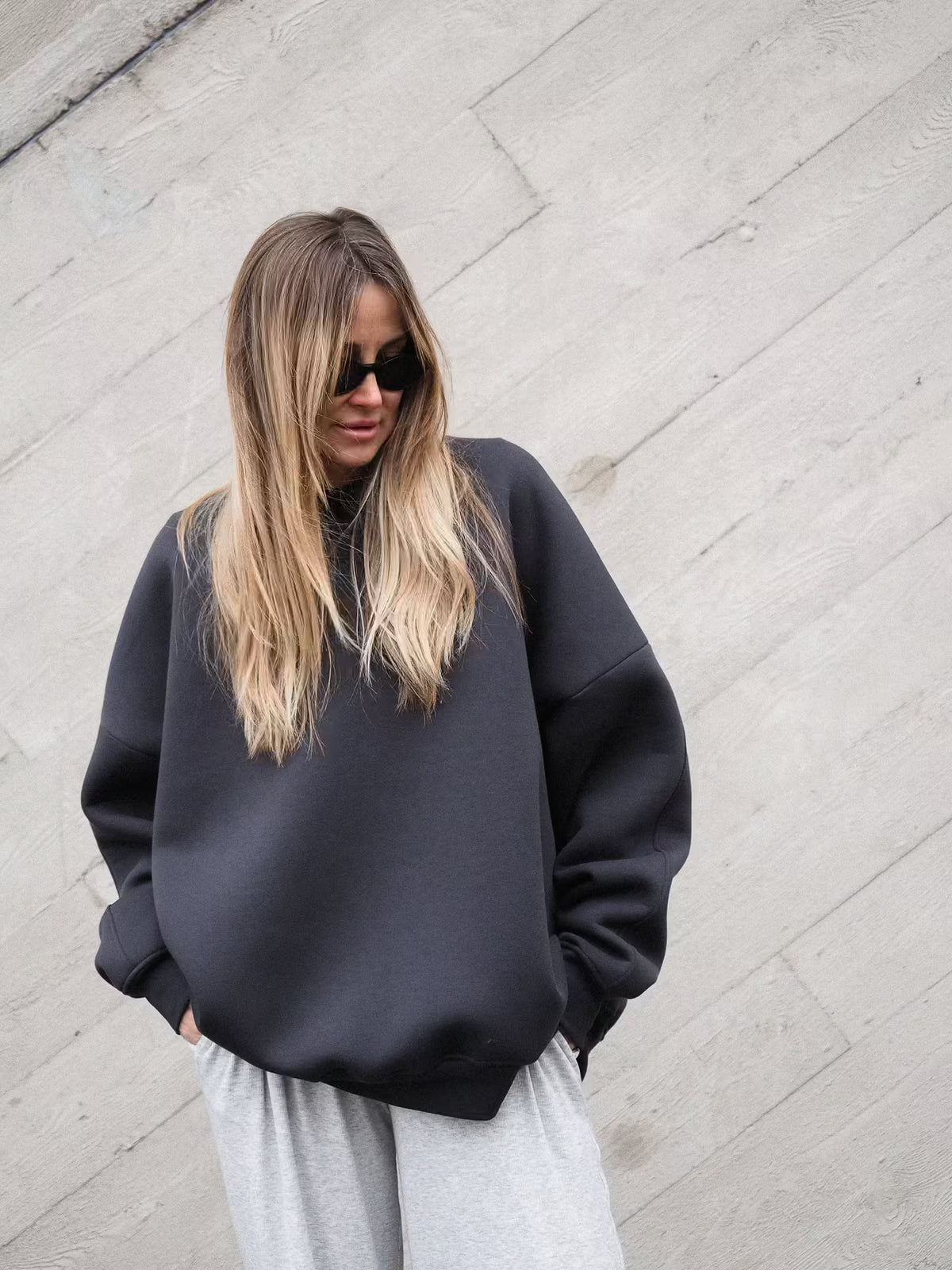 Carbon Oversized Sweatshirt