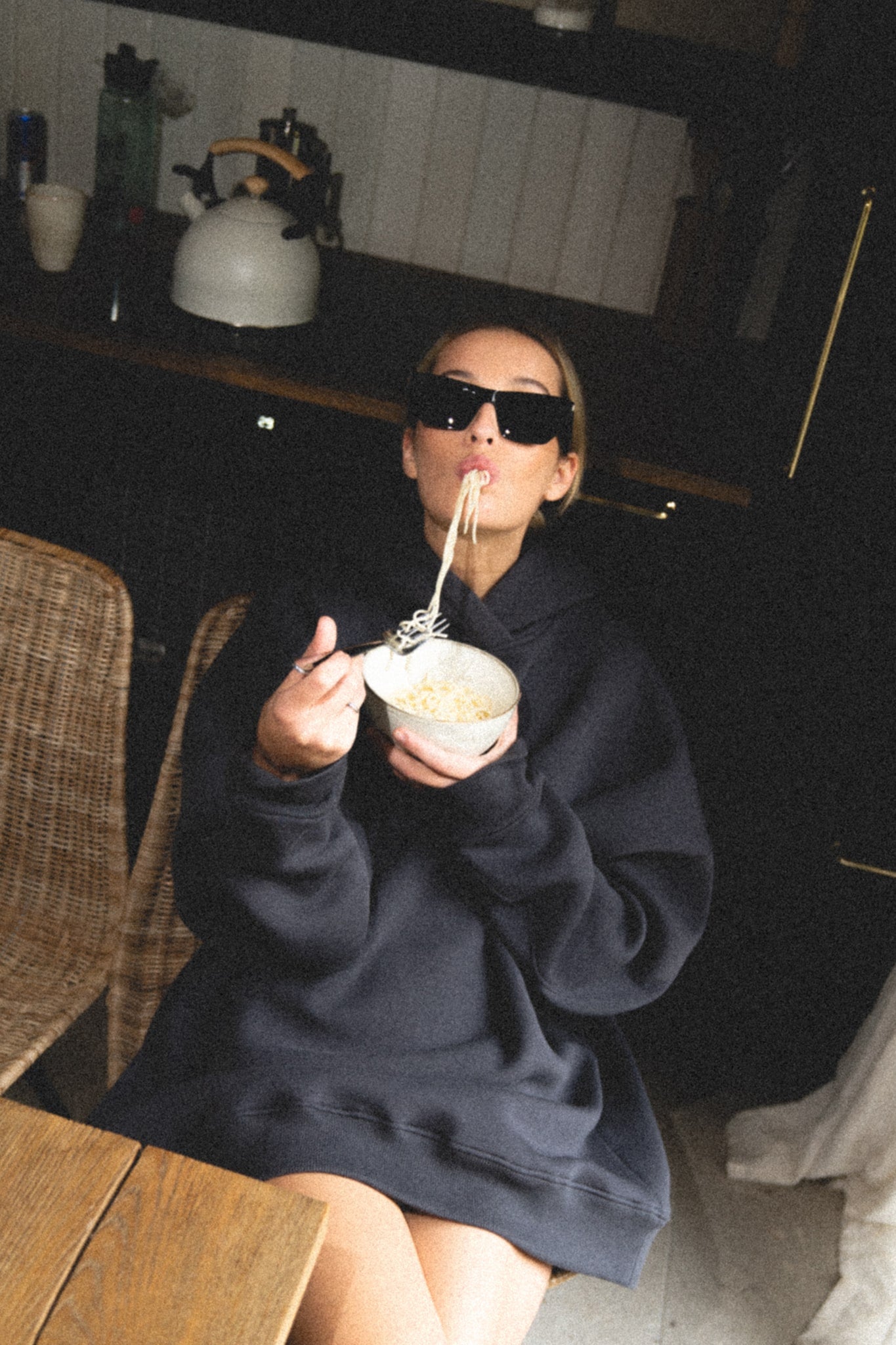 Midnight Sky Oversized Hoodie