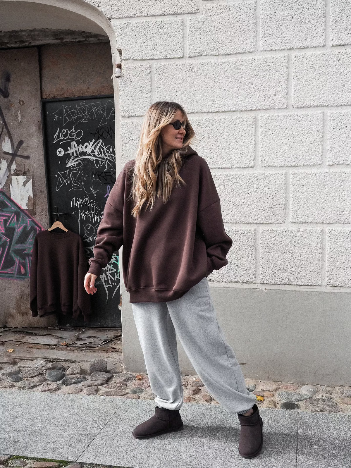Brownie Oversized Hoodie
