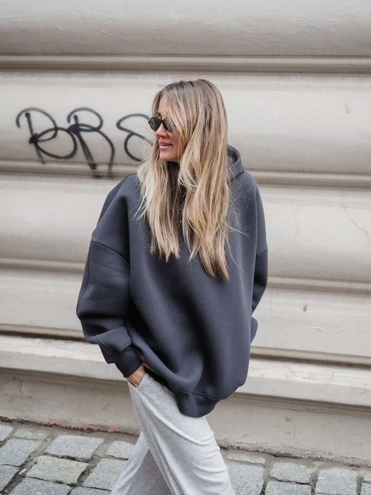 Carbon Oversized Hoodie