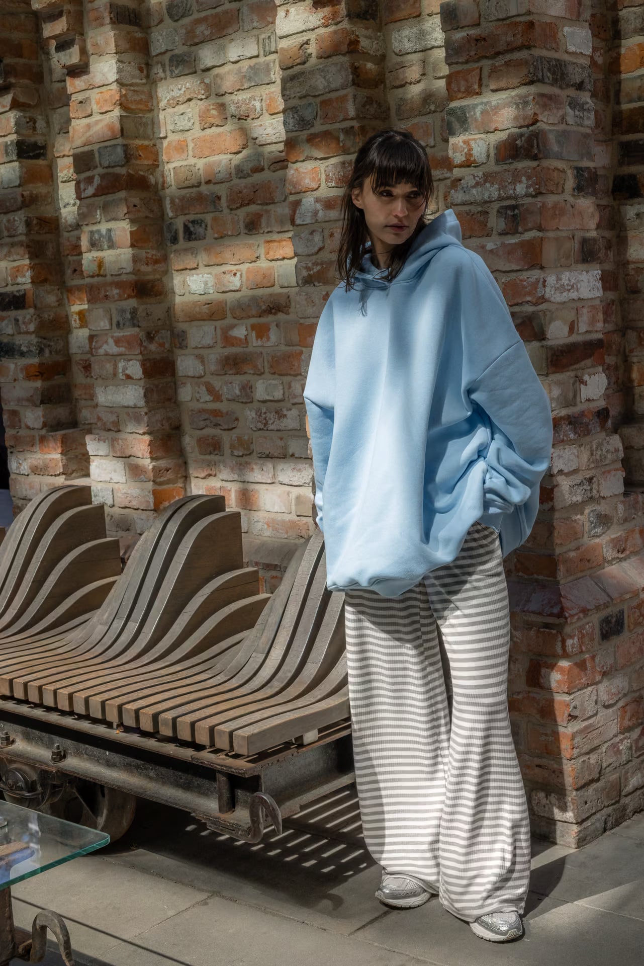 Bluza oversize z kapturem Skyway