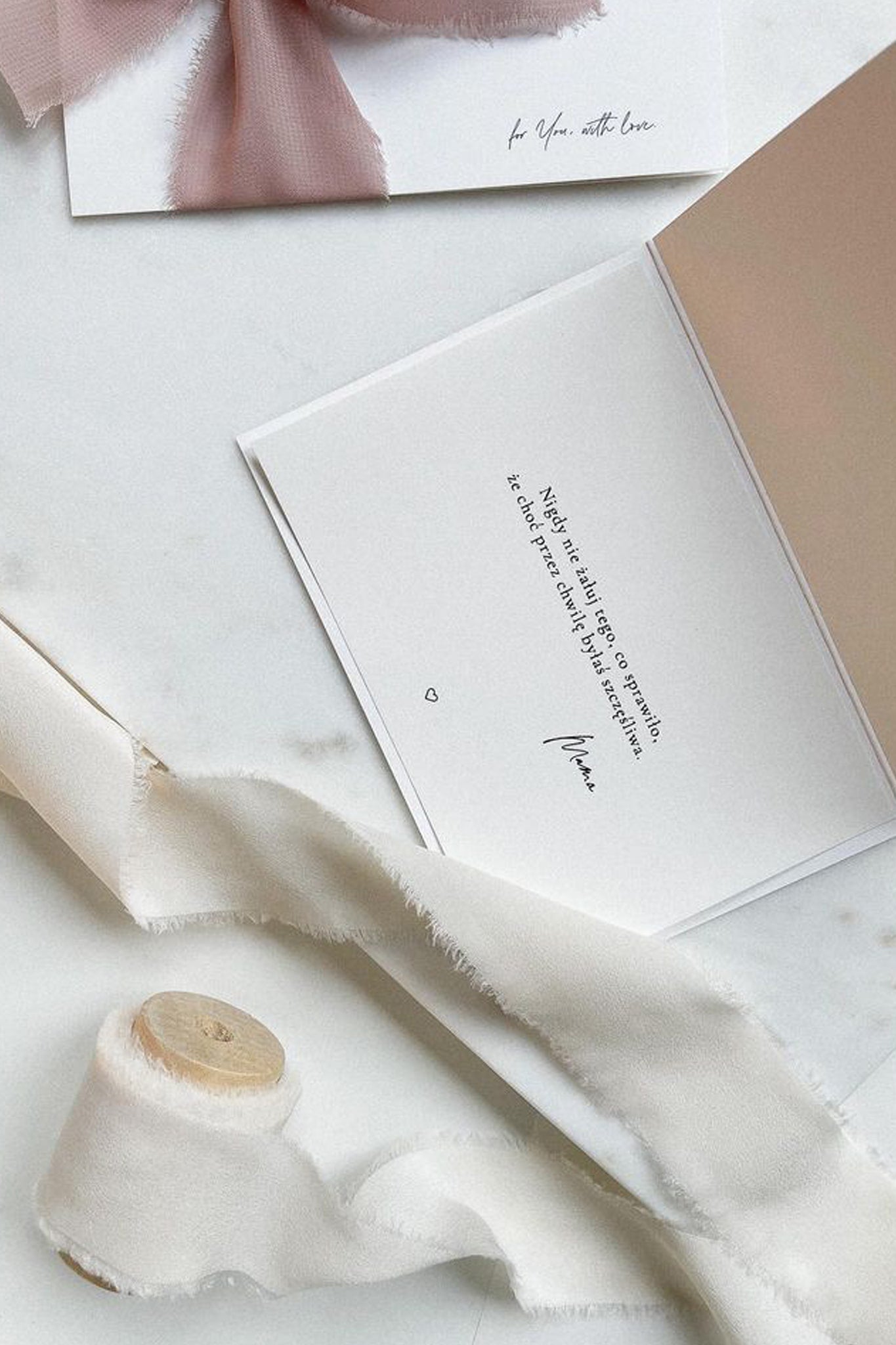 Liścik z dedykacją