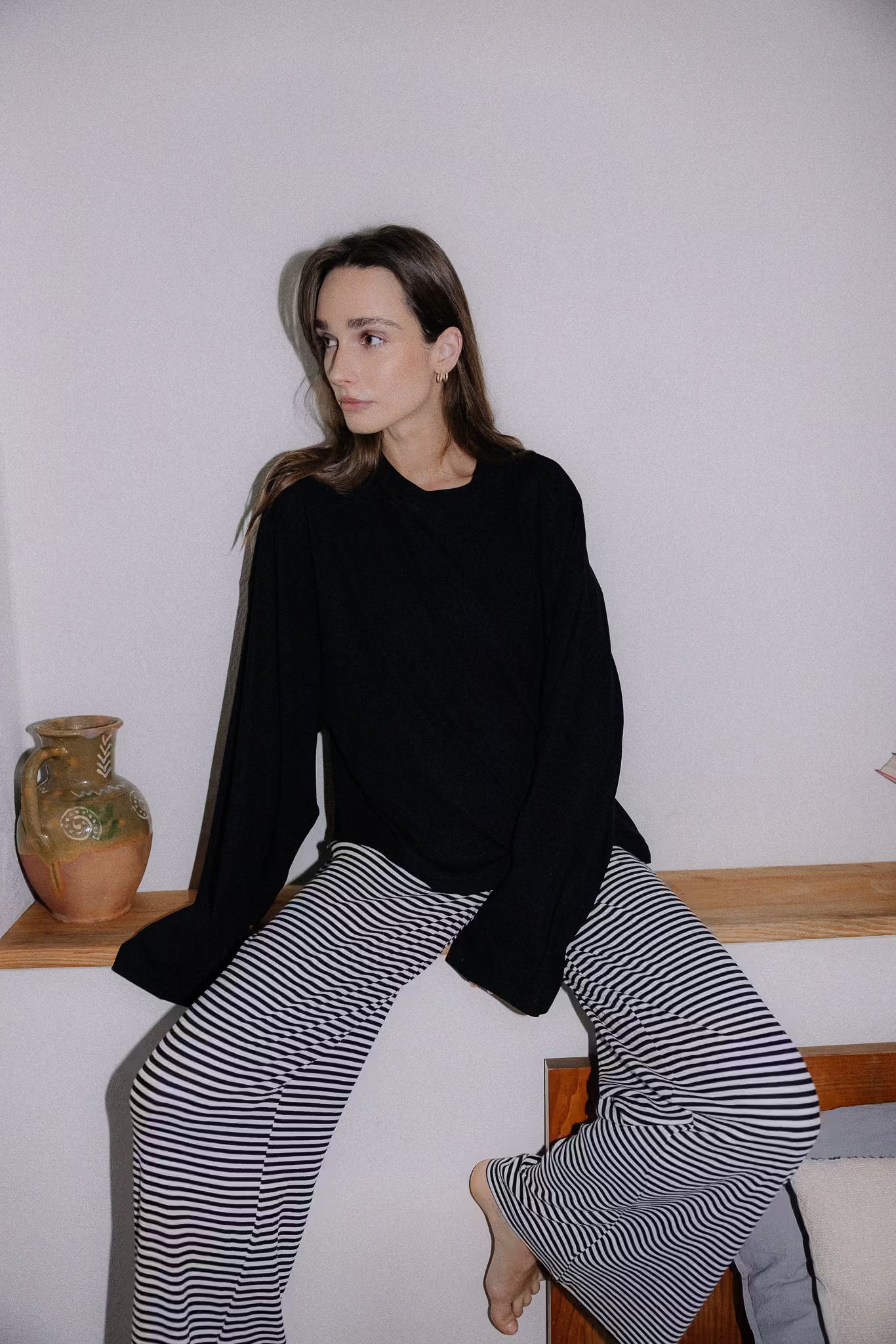 Longsleeve Leni Pirate Black | momonde.