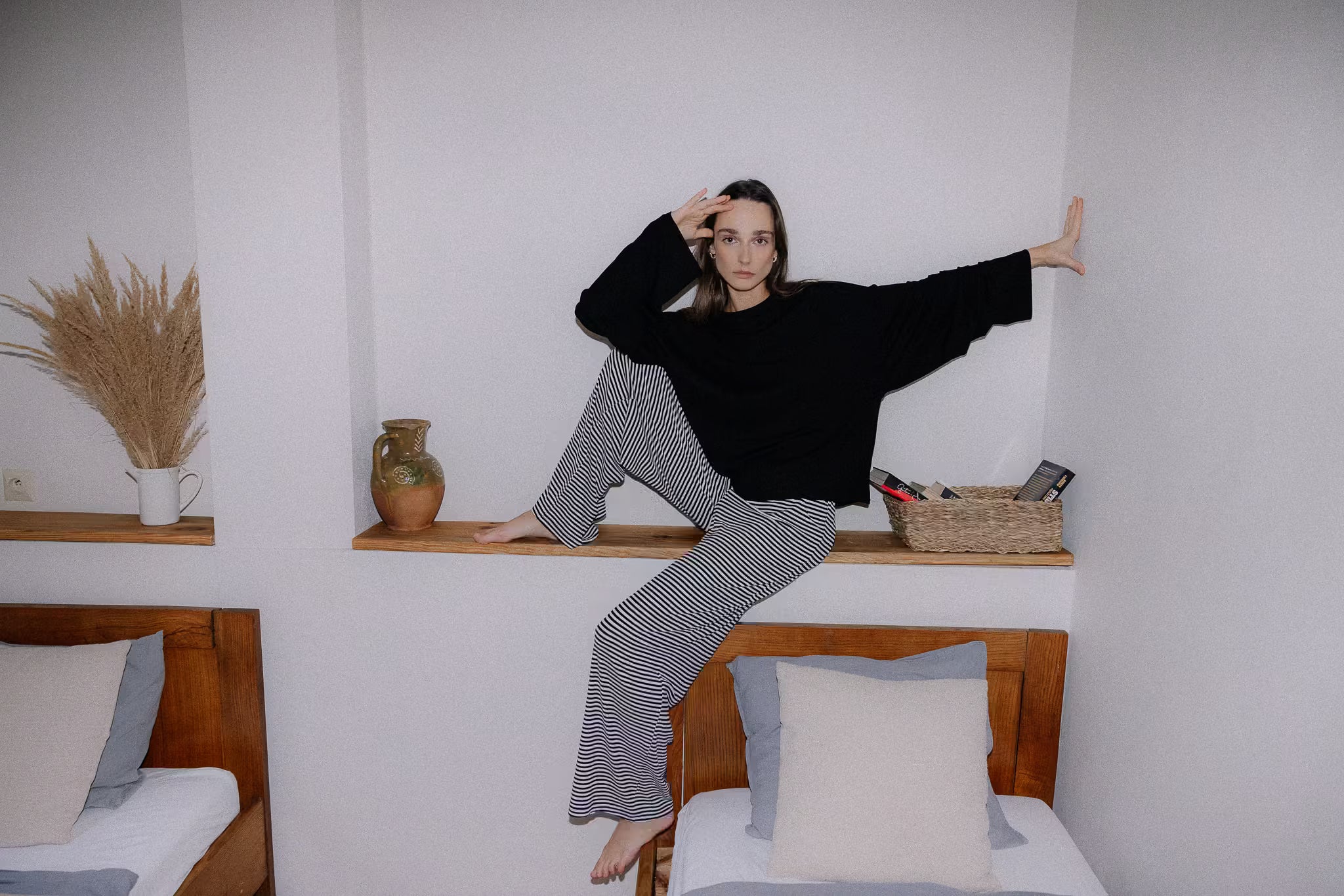 Longsleeve Leni Pirate Black | momonde.