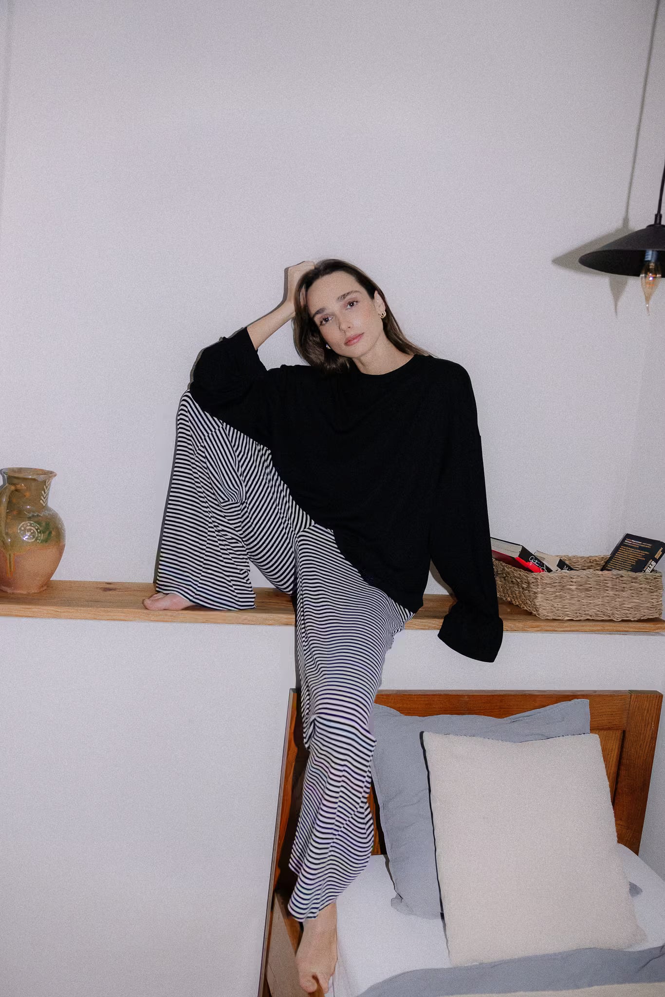 Longsleeve Leni Pirate Black | momonde.