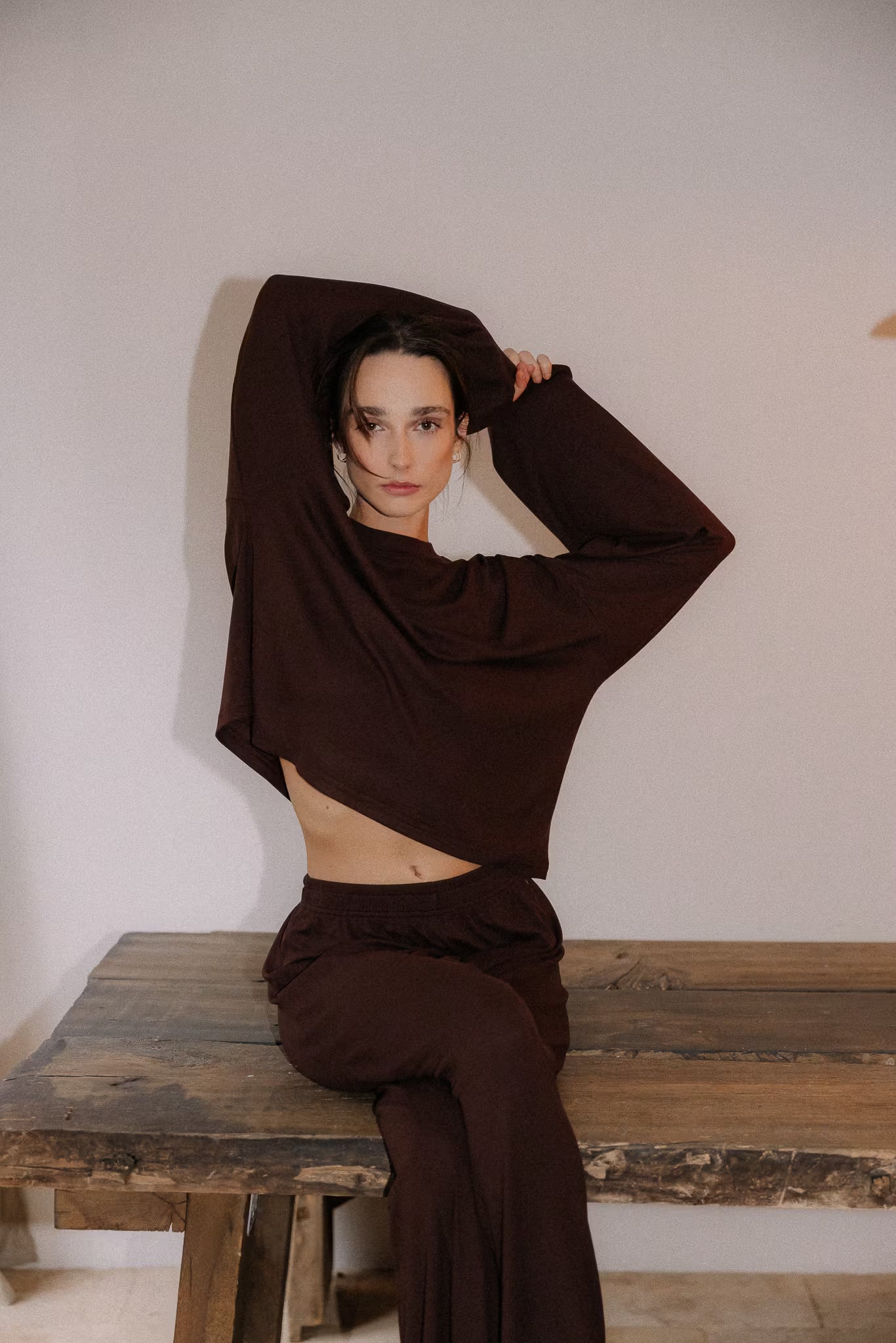 Longsleeve Leni Chocolate