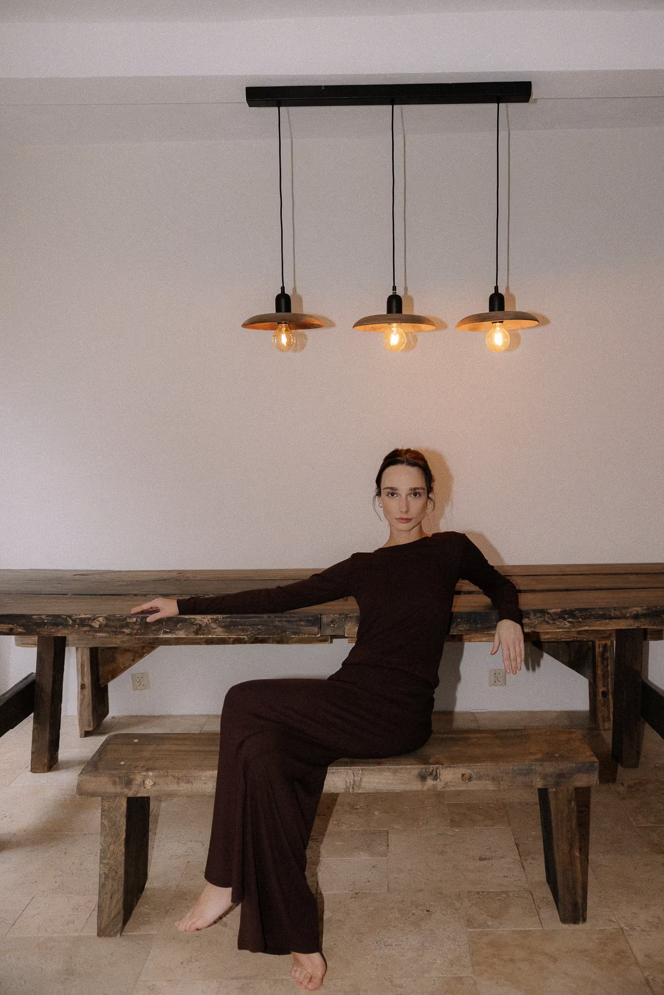 Longsleeve Mari Chocolate | momonde.