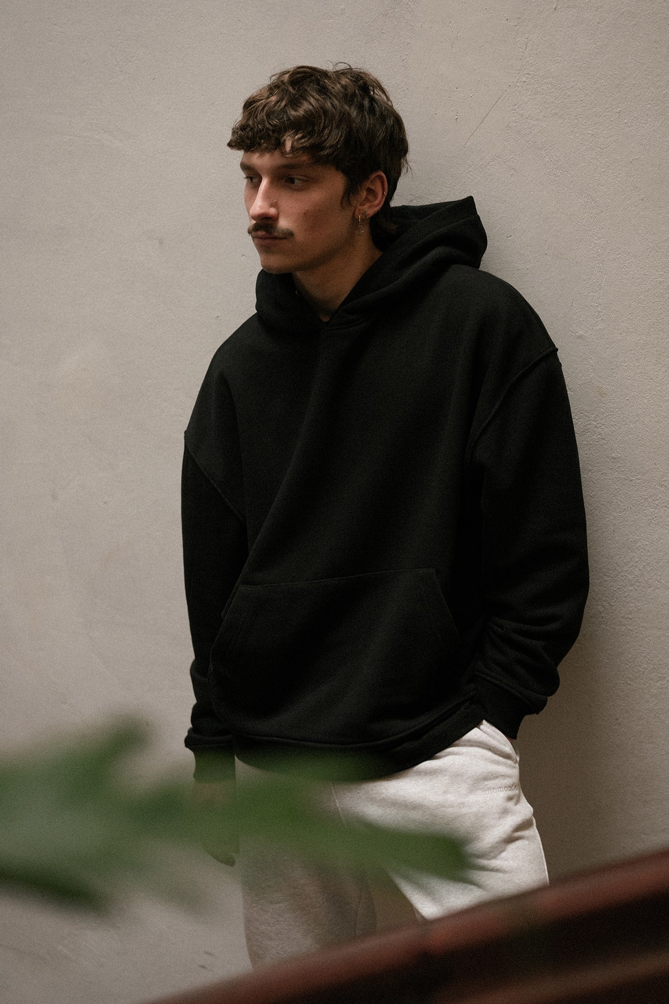 Męska Bluza z kapturem Pirate Black | momonde.