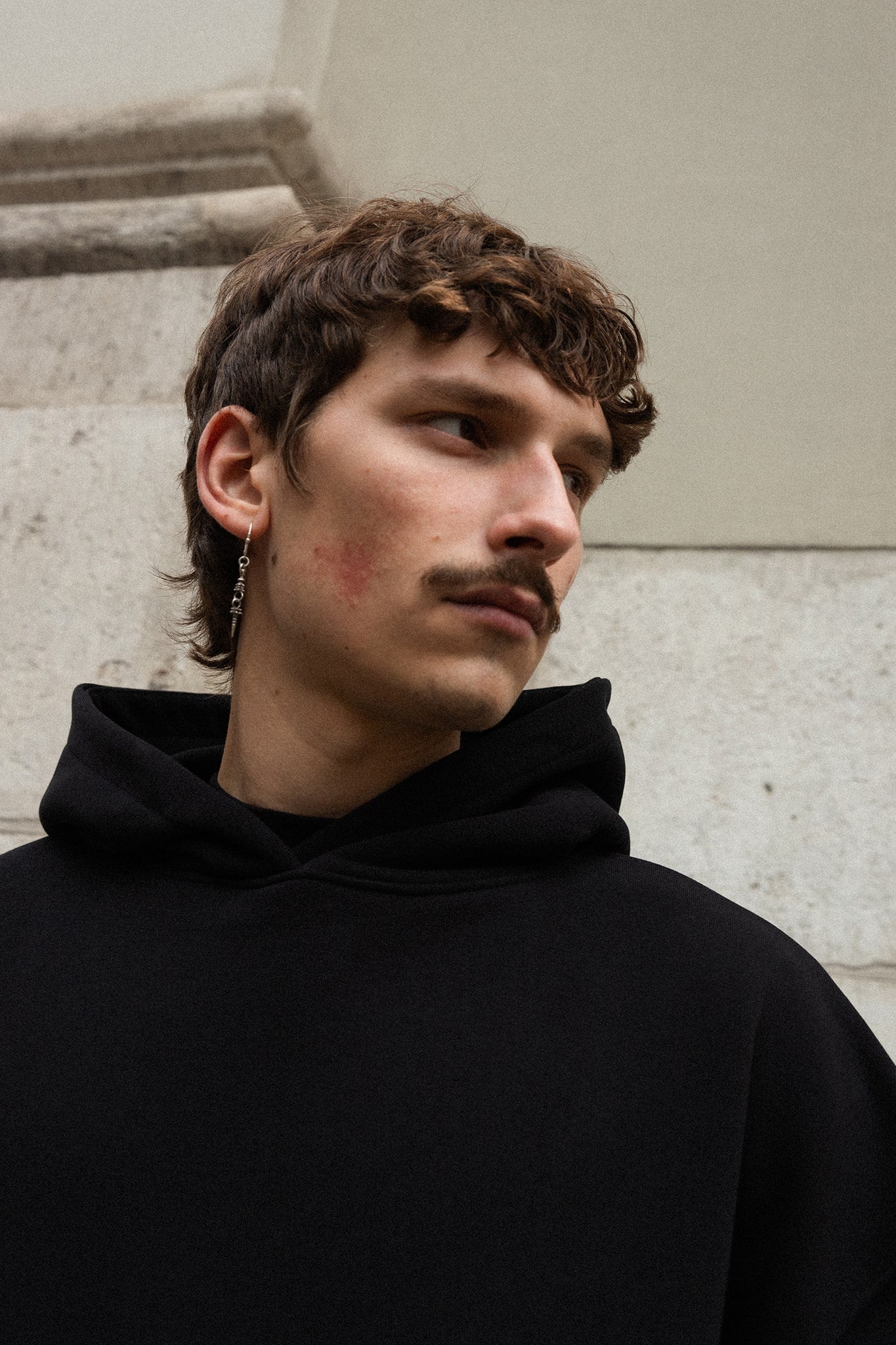 Męska Bluza z kapturem Pirate Black | momonde.