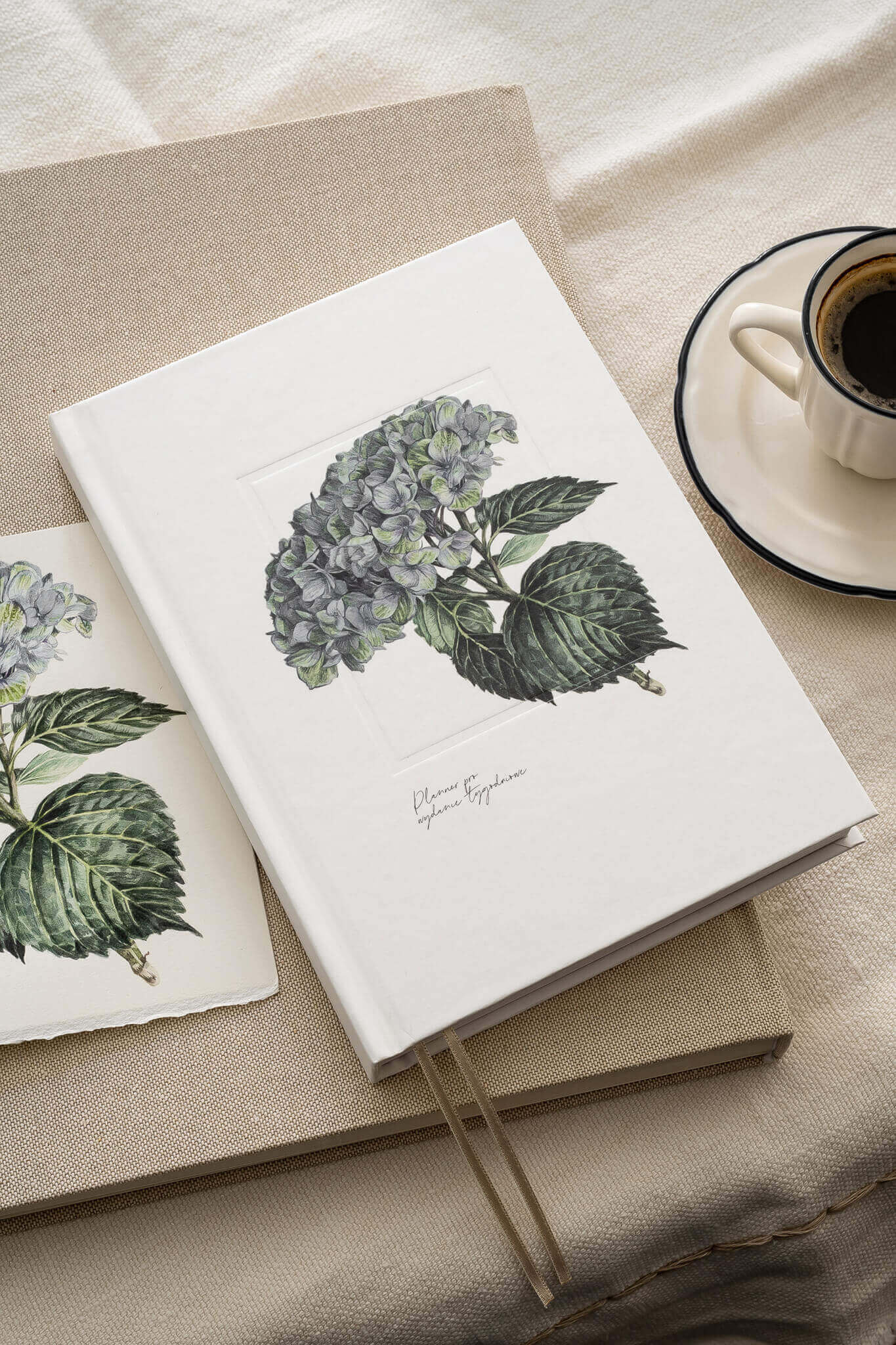 Planner PRO 2026 tygodniowy Bleu Hortense | momonde.