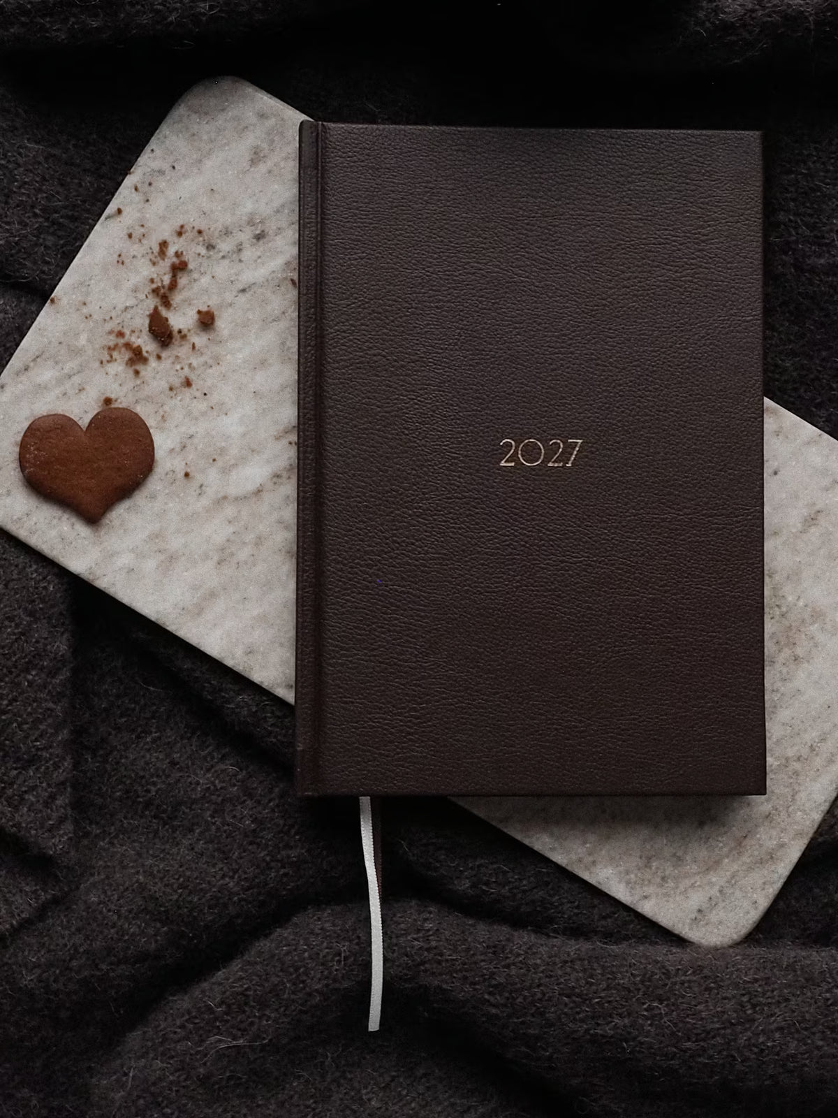 Planner 2027 dzienny Grain Chocolat