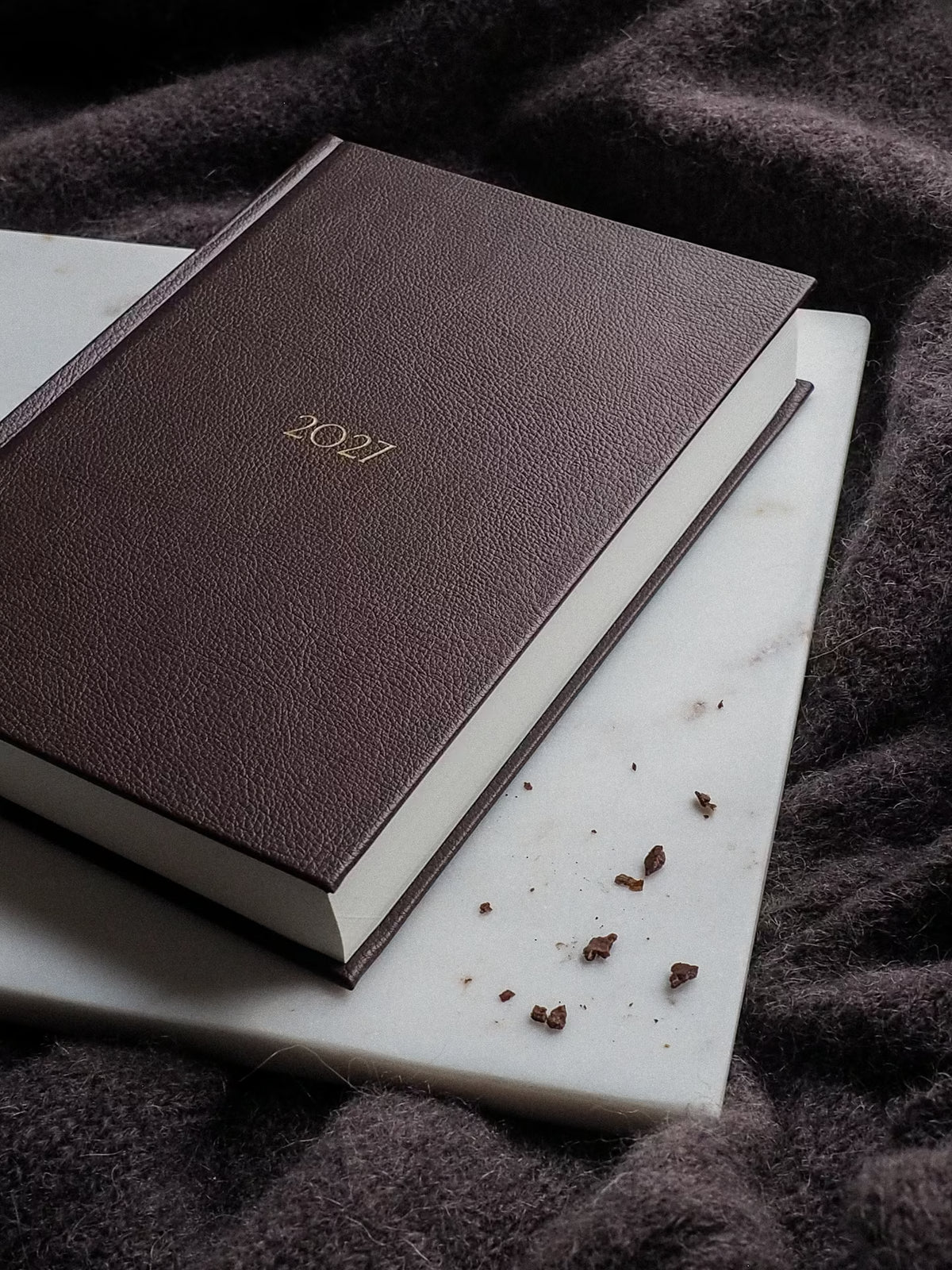 Planner PRO 2027 dzienny Grain Chocolat