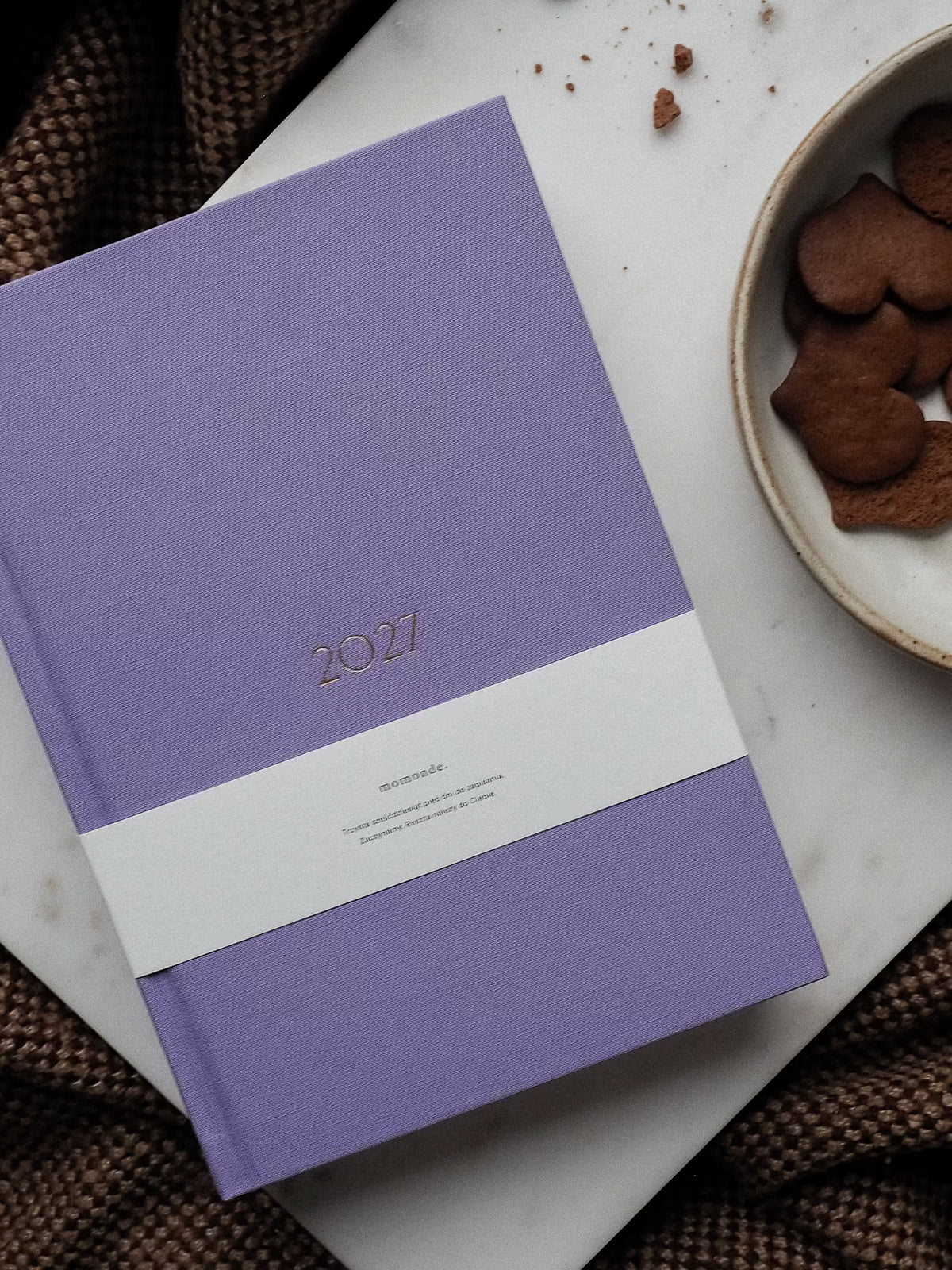 Planner PRO 2027 dzienny Lavender Lily