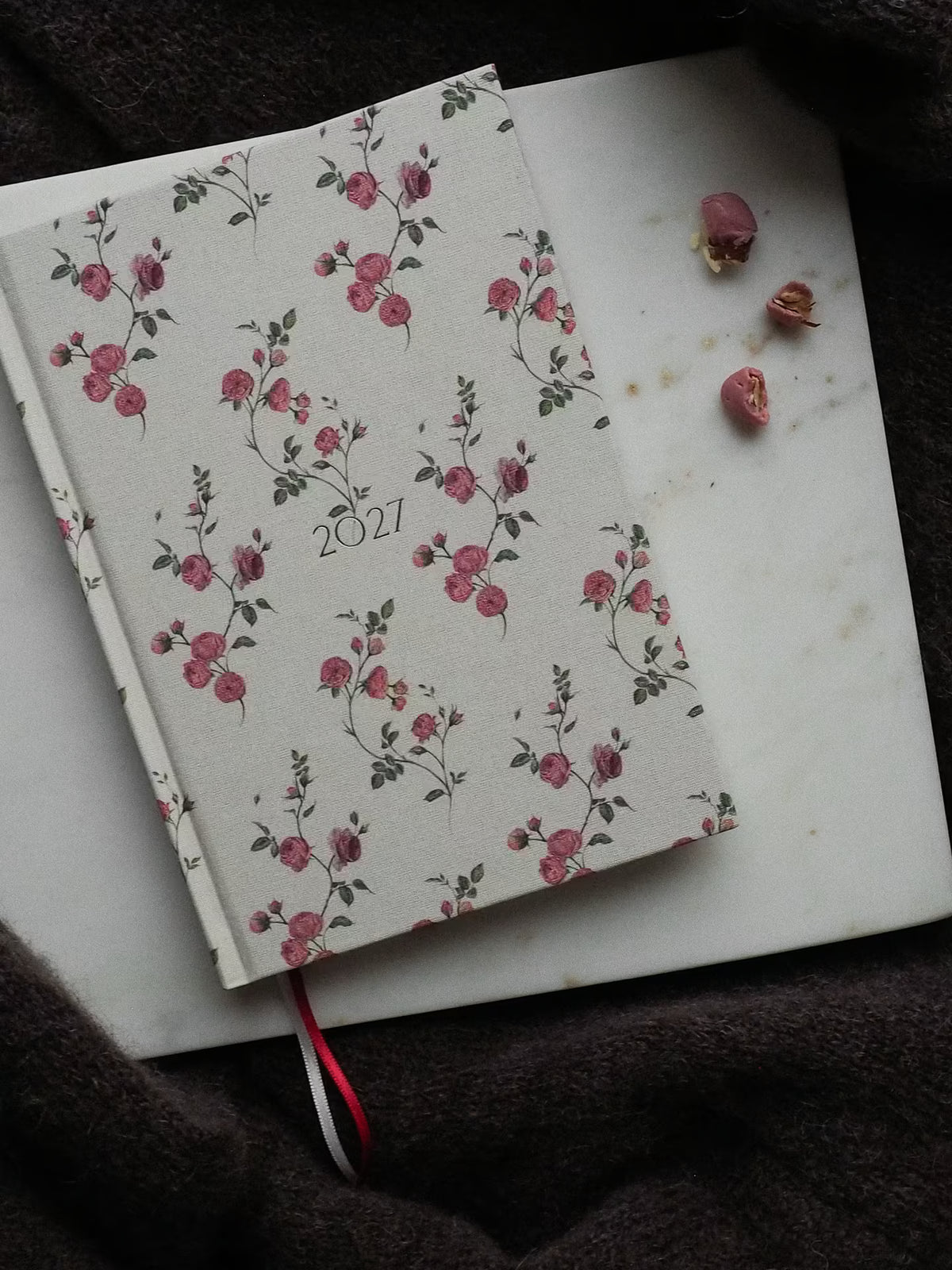 Planner 2027 dzienny Nostalgia Rose
