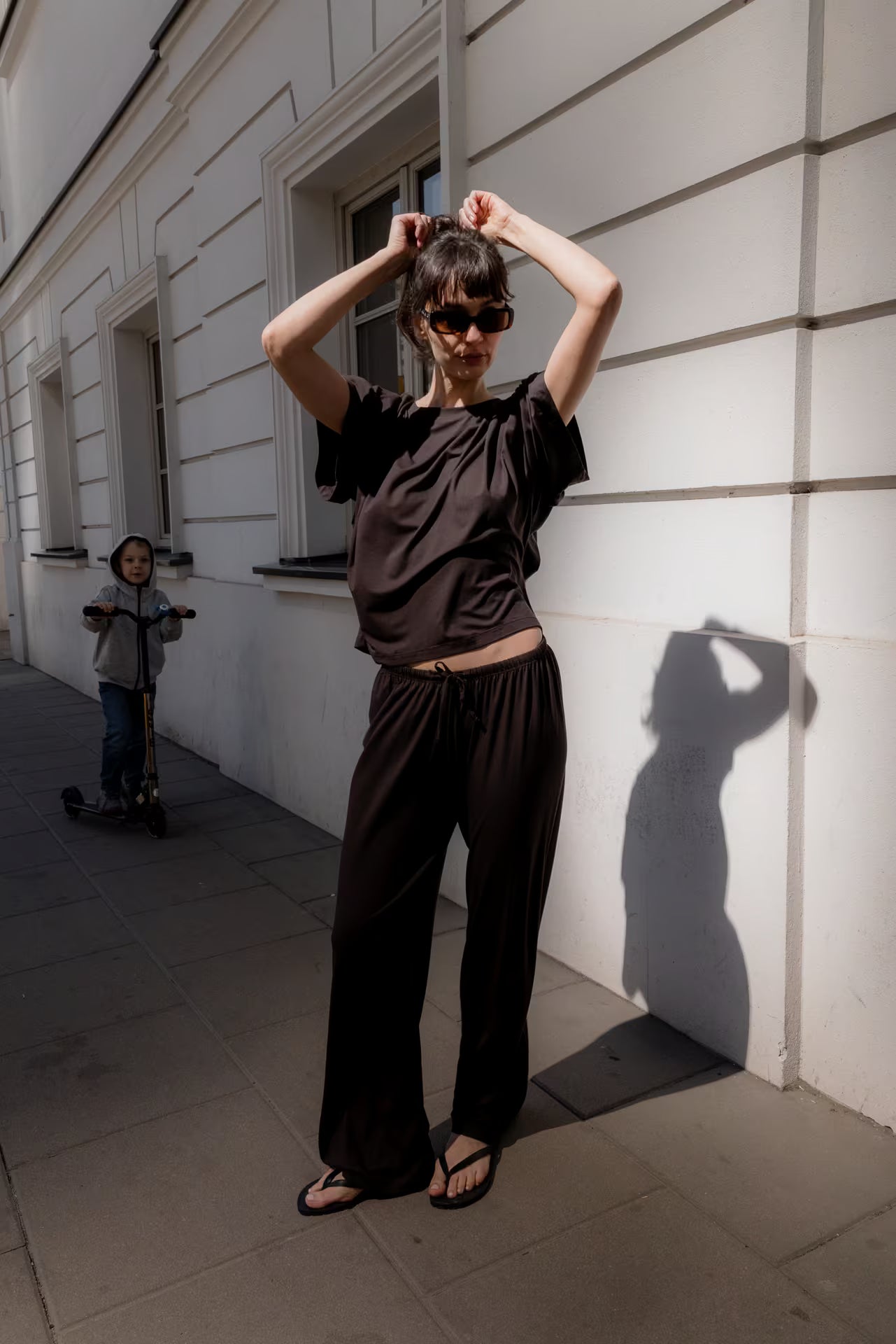 Spodnie Zari Chocolate