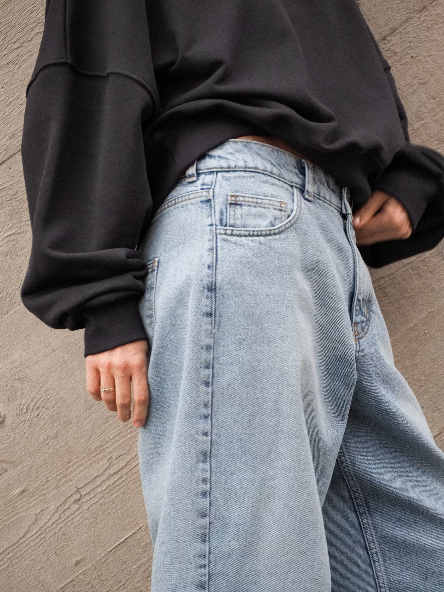 Spodnie jeansowe Aldo Blue | momonde.