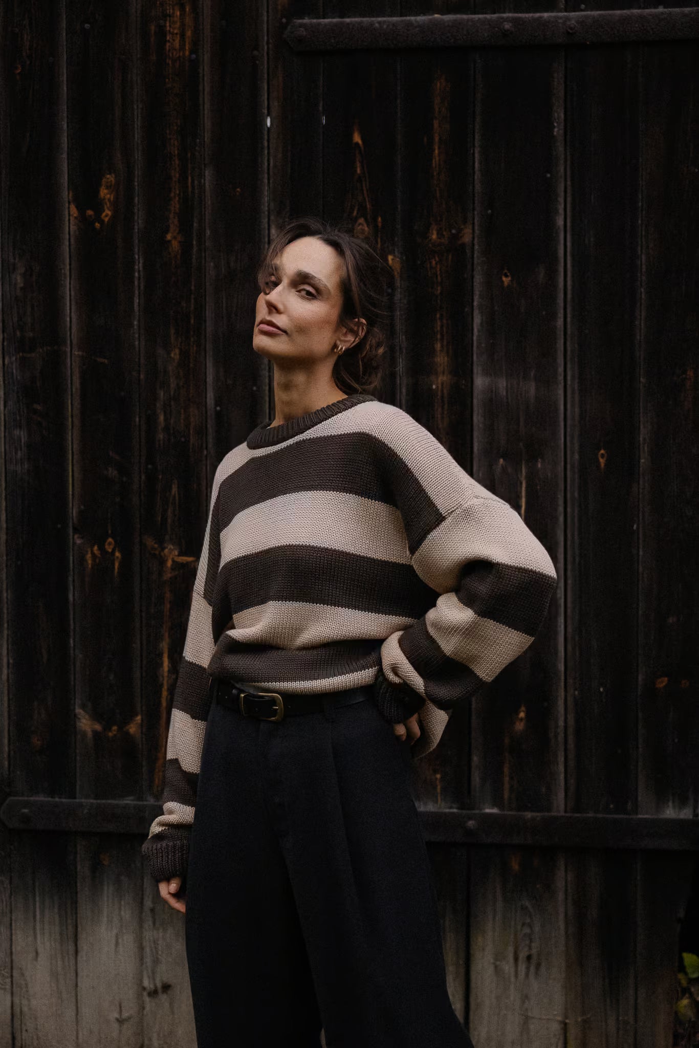 Sweter Cocoa & Cream