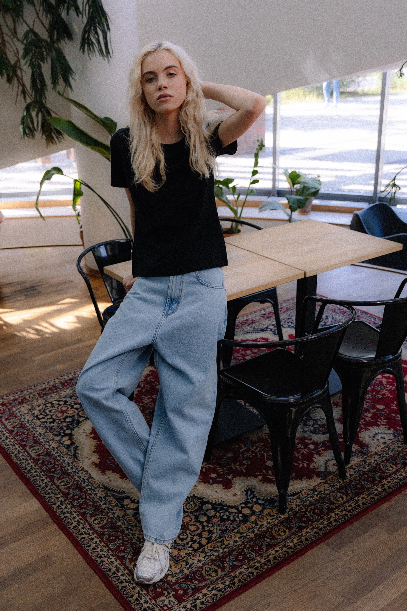 T-shirt Pure Black | momonde.