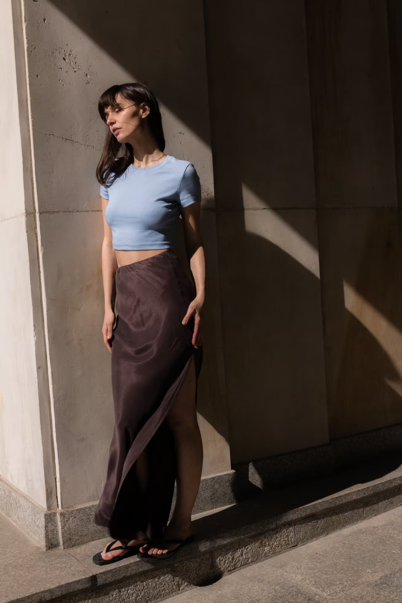 Leah Sandstone Skirt