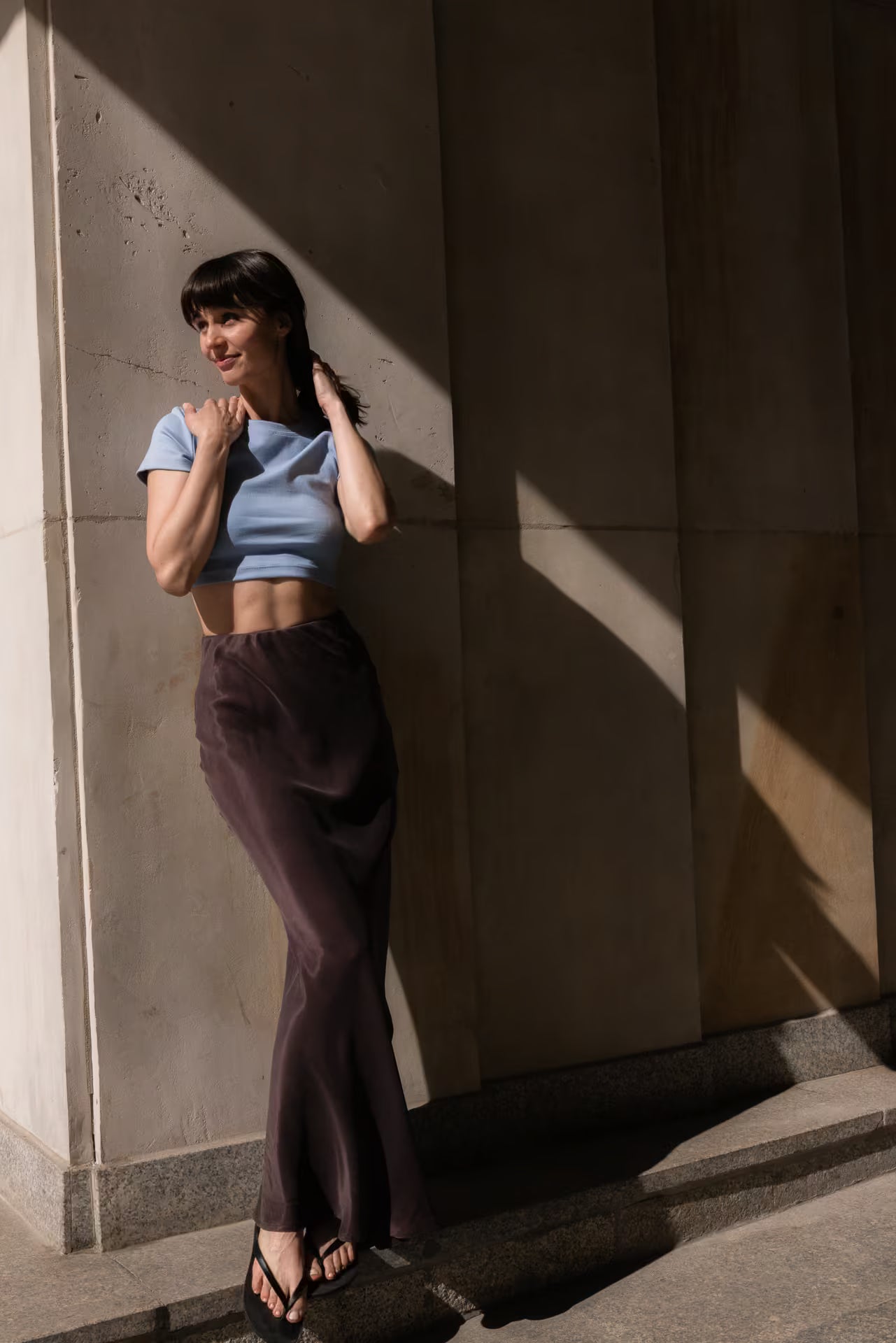 Leah Sandstone Skirt