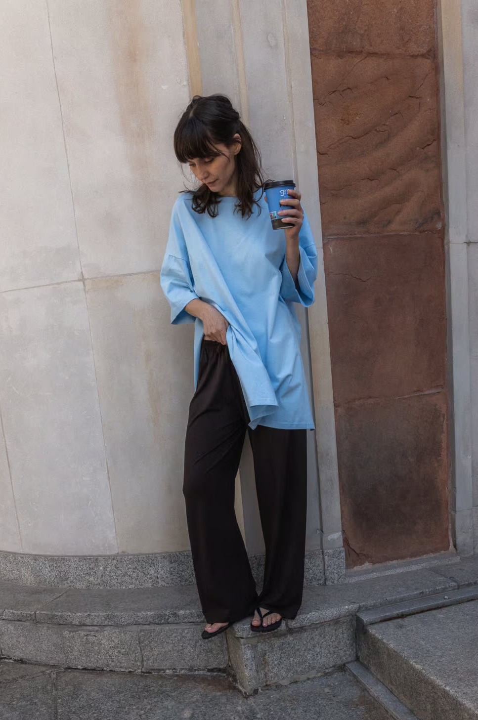 Tunika z rozcięciem Skyway